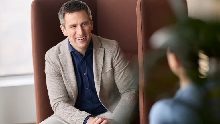 Photo of BCG managing director and senior partner, Mark Abraham