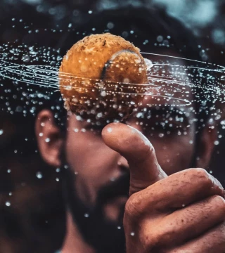 " "
