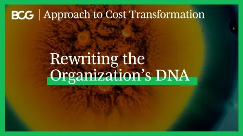 Rewriting the Organization’s DNA