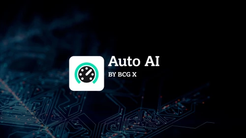 Driving Disruptive Solutions with Auto AI by BCG X