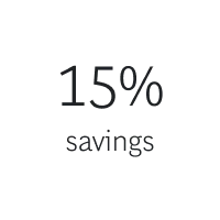 15% savings | BTN | Social Impact
