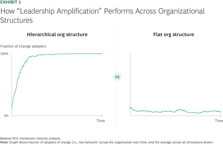 How Leadership Amplification Performs across Organizational Structures