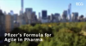 Pfizer’s Formula for Agile in Pharma