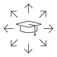 Custom Expand |Education |Icon