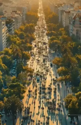 " "