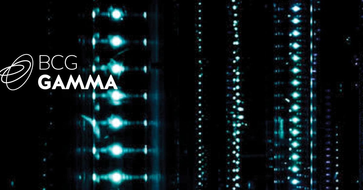 Bcg Gamma Advanced Analytics Data Science Consulting