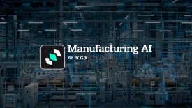 Manufacturing AI by BCG X