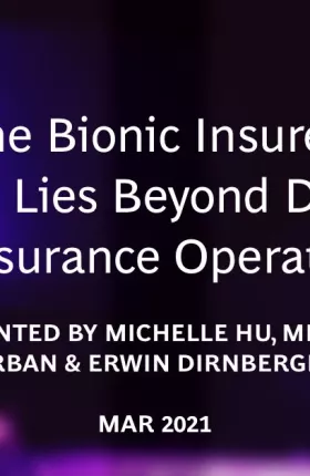 The Bionic Insurer: What Lies Beyond Digital for Insurance Operations?