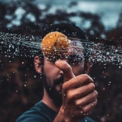 " "