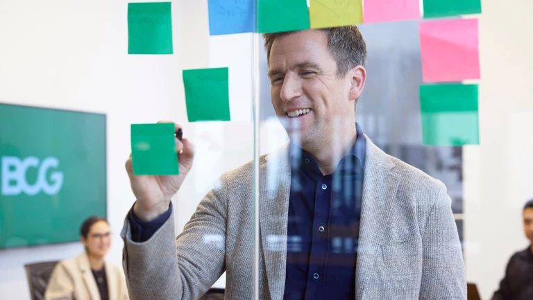 Photo of BCG managing director and senior partner, Mark Abraham