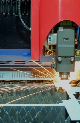 "Red diamond cutting machine"