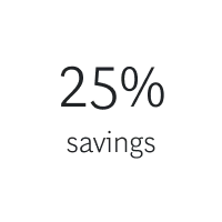 25% savings | BTN | Innovation Strategy & Delivery | Uplift