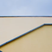 Yellow cement wall