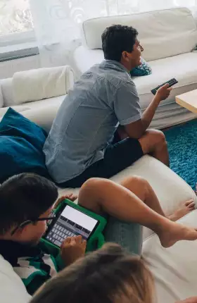 " "