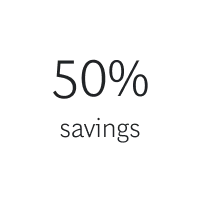 50% savings | BTN | Innovation Strategy & Delivery