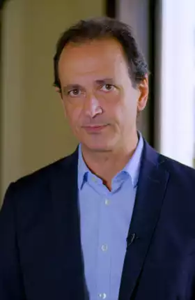 Video still of BCG expert Salvatore Cali from his TED talk