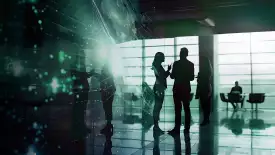 " "