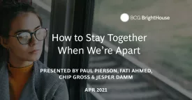 How to Stay Together When We’re Apart: Purpose & Culture in the Remote Workplace