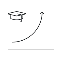 Custom Increase Arrow |Education |Icon